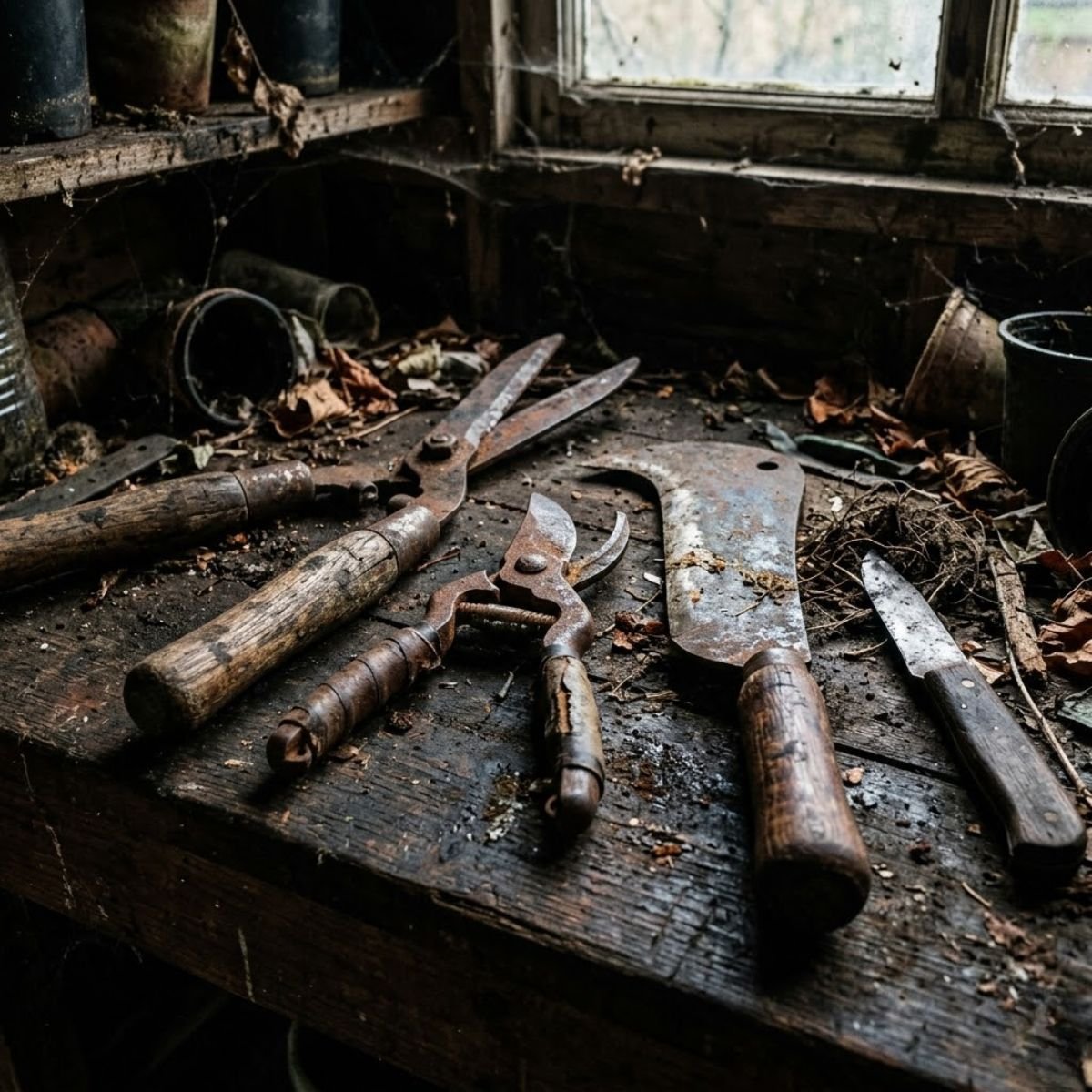 Tradiční zahradní nástroje